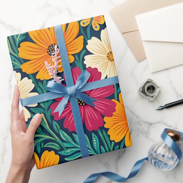 Papel De Presente C Abstrato (Presentear)