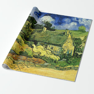 Papel De Presente Cabanas de Colmo, Cordeville por Vincent van Gogh