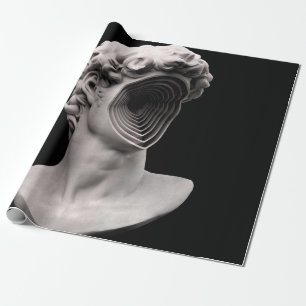 Papel De Presente Cabeça de busto clássico de David Michelangelo