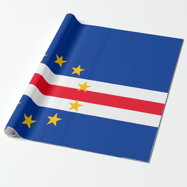 Papel De Presente Cabo Verde (Desenrolado)