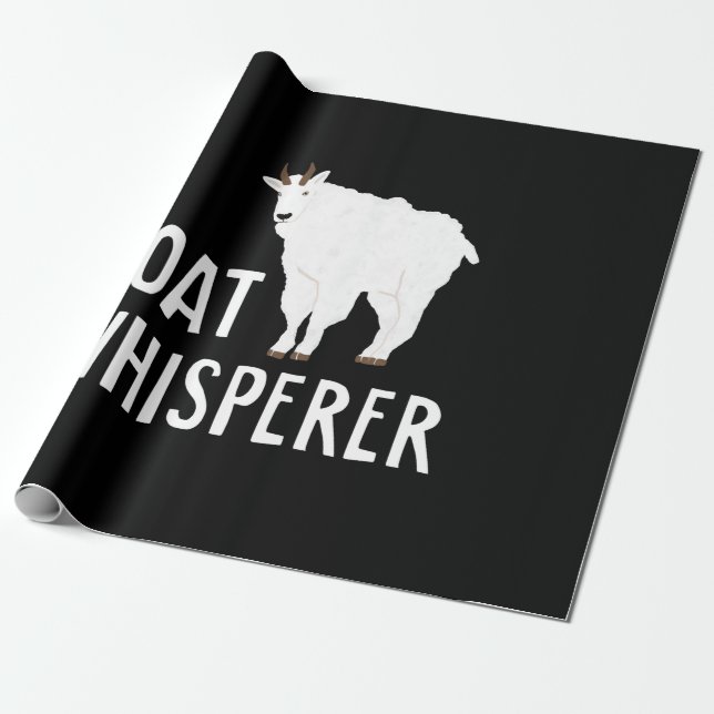 Papel De Presente Cabra de Fazenda Engraçada De Cabra Engraçada (Desenrolado)