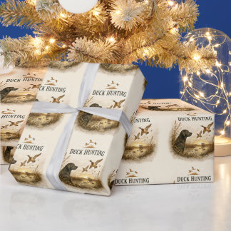 Papel De Presente Caça ao Pato