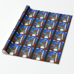 Papel De Presente Caça de Marlin Weimaraner