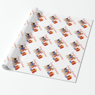 Papel De Presente Cachecóis Quentes