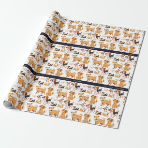 Papel De Presente Cachorro