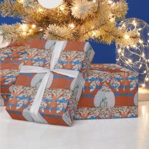 Papel De Presente "Cachorro da Noite Caminhando Pão" - Odeio Caminha