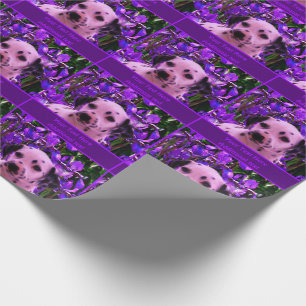 Papel De Presente Cachorro Dalmaciano Cachorro Cachorro Personalizad