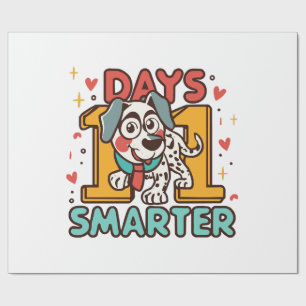 Papel De Presente Cachorro dálmata 101 dias mais inteligente