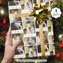 Papel De Presente Cachorro Engraçado YAPPY PAWLIDAYS 4 Foto personal
