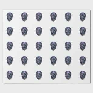 Papel De Presente Cachorro Floresta Encantada Lua Cristal_1