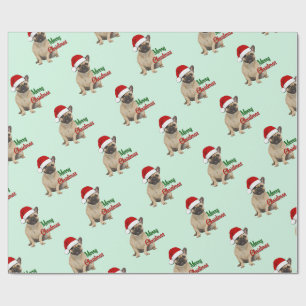 Papel De Presente Cachorro Francês Cachorro Cortado