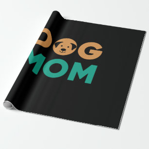 Papel De Presente Cachorro Mãe