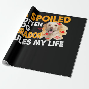 Papel De Presente Cachorro   O Rupido Labrador Domina Minha Vida