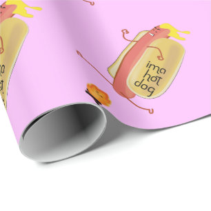Papel De Presente Cachorro Quente