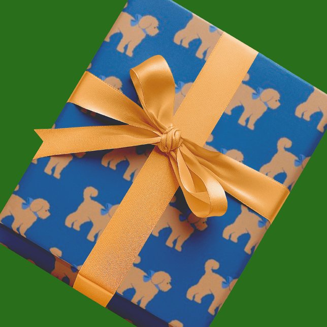 Papel De Presente Cachorro Real de Tonelada Personalizado (Cute for Hannukah or every day)