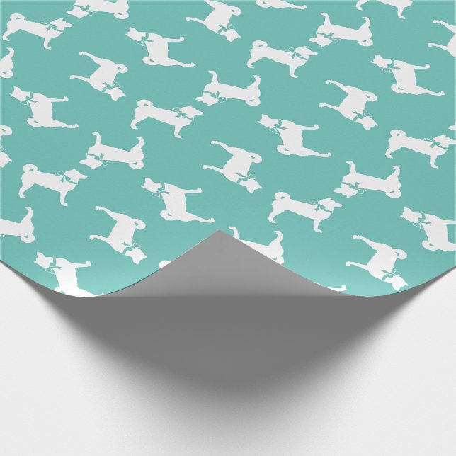 Papel De Presente Cachorro Shiba Inu (Ponta)