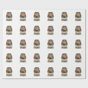 Papel De Presente Cachorro Terrier Dandie Dinmont Hiking Montanha Pô