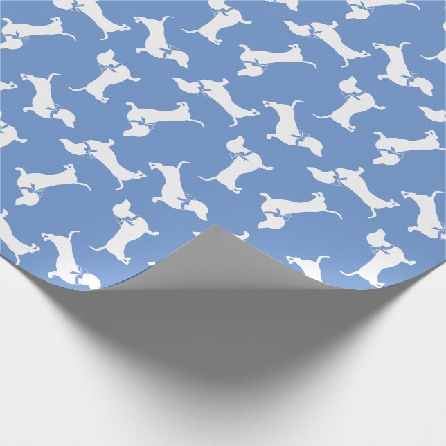 Papel De Presente Cachshund Wiener Dog Puppy (Ponta)