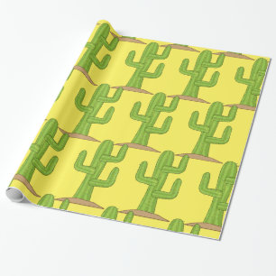 Papel De Presente Cacto Thunder_Cove do Saguaro