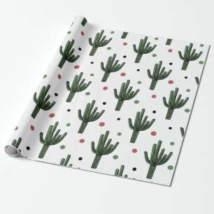 Papel De Presente Cactus