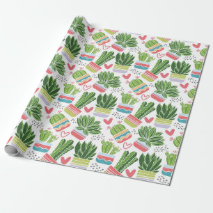 Papel De Presente Cactus