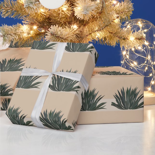 Papel De Presente Cactus Cactos Sucultos (Feriados)