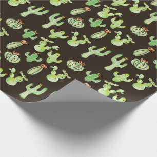 Papel De Presente Cactus Desert Child