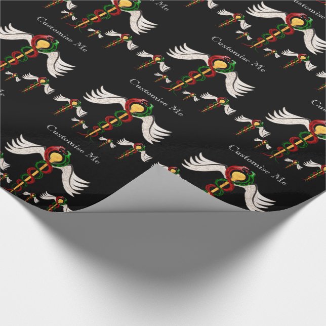 Papel De Presente Caduceus (Cor do Cheio) (Ponta)