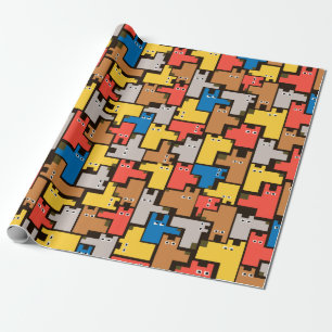 Papel De Presente Cães