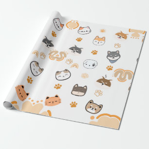 PAPEL DE PRESENTE CÃES BONITOS