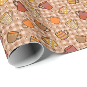 Papel De Presente Café
