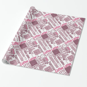 Papel De Presente Café