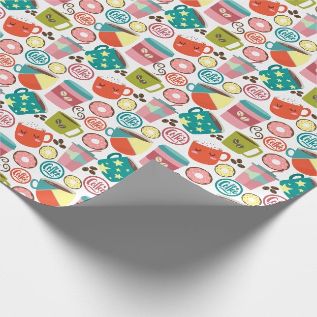 Papel De Presente Café com Leite (Ponta)