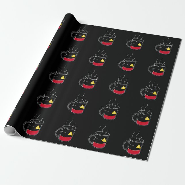 Papel De Presente Café Críticamente baixo (Desenrolado)