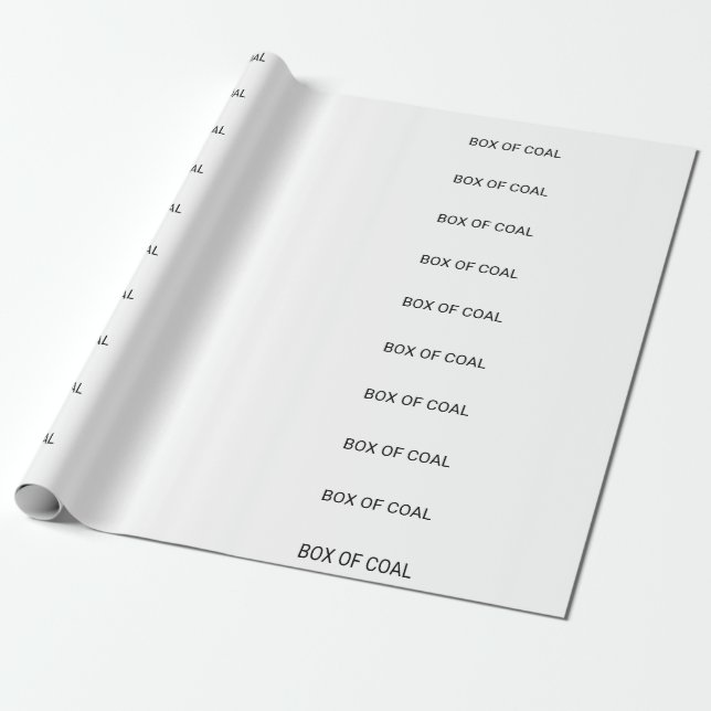 PAPEL DE PRESENTE CAIXA DE CARVÃO (Desenrolado)