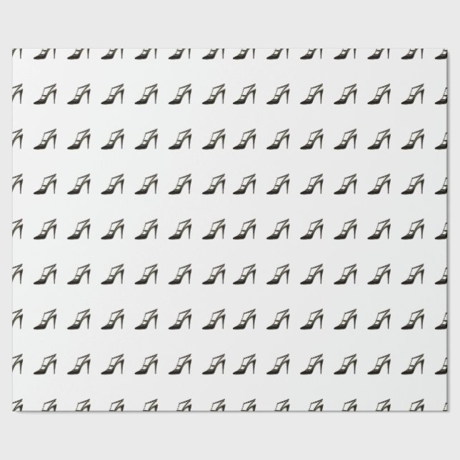 Papel De Presente Calçados que embrulham papel (Barra)