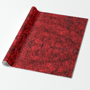 Papel De Presente Cama de rosas