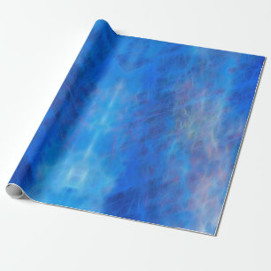 Papel De Presente Camadas coloridas e intrincadas de linhas