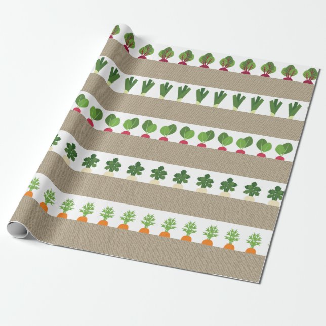 Papel De Presente Camas de jardim (Desenrolado)