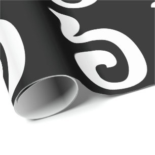 Papel De Presente Cambojano Número 6 / Seis / ៦ (Pram Muamij) Khmer