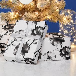 Papel De Presente Camélias ao estilo japonês