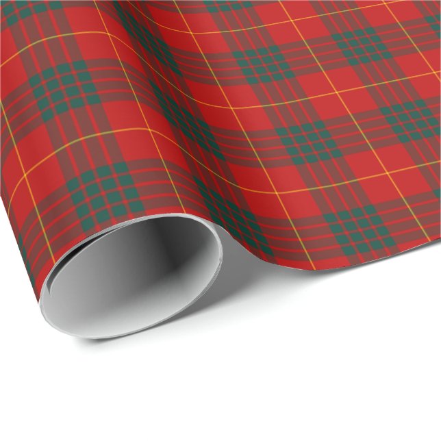 Papel De Presente Cameron Clan Tartan (Ponta do rolo)