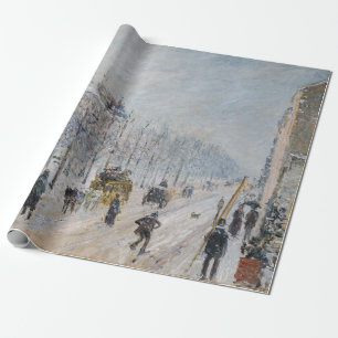 Papel De Presente Camille Pissarro - Alavancos Exteriores, Efeito Ne