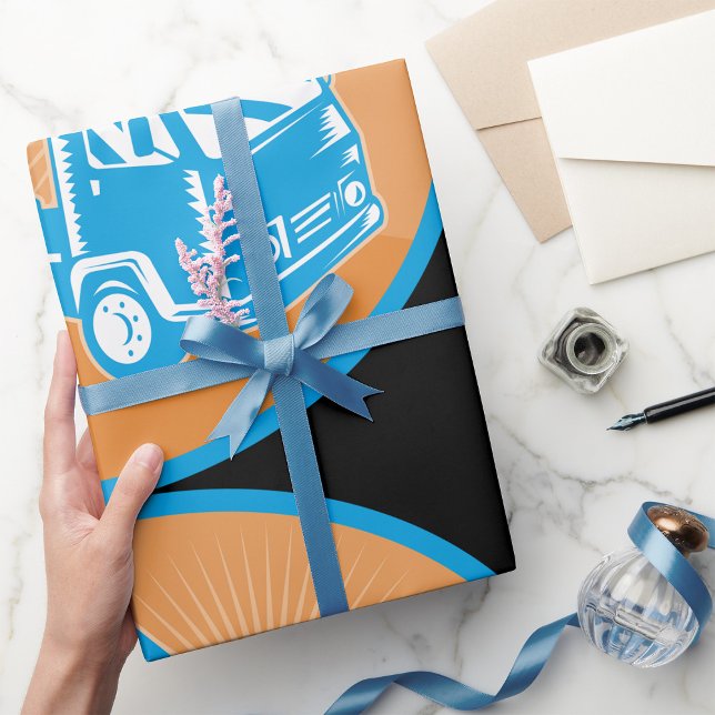 Papel De Presente Caminhão Trachado (Criador carregado)