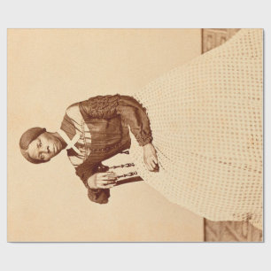 Papel De Presente Caminho de Ferro Subterrâneo Harriet Tubman