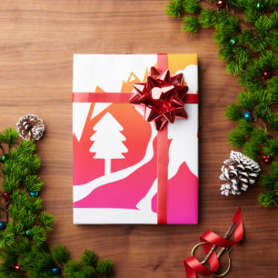 Papel De Presente Caminho ou Trekking