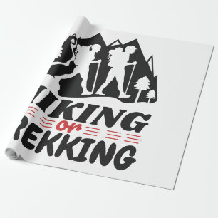 Papel De Presente Caminho ou Trekking
