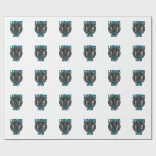 Papel De Presente Camisa com Desenho Gráfico de Orgulho de Gato Grav