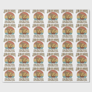 Papel De Presente Camisa Cristã Vintage Jesus e Beisebol