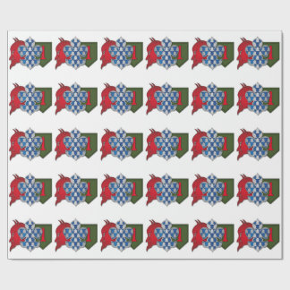 Papel De Presente Camisa da Brigada do Diabo